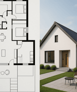 2D & 3D House Designing